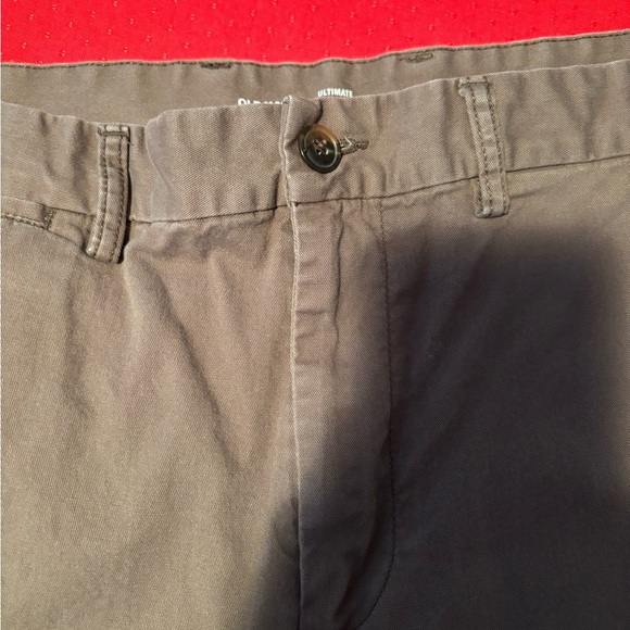 Old Navy Gray Chinos Classic Style - Picture 3 of 6